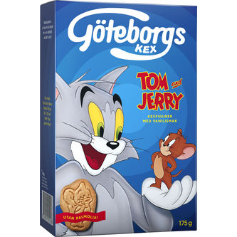 Tom & Jerry Mördegskex med Vaniljsmak - Göteborgs 175g